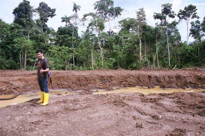 oil South America, oil Ecuador, eco travel, green travel, ChevronTexaco, oil environmental damage, Exxon Valdeze, El Oriente, Gaia Certified, David Poitz, toxi-tours, Powerless in a Needy Land