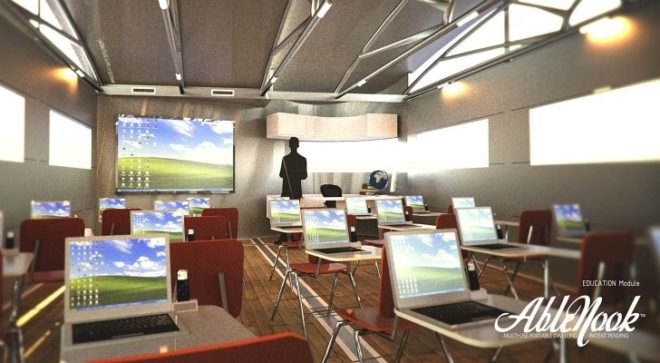 Ablenook, disaster relief housing, prefab, modular housing, SIPs, flat-pack prefab