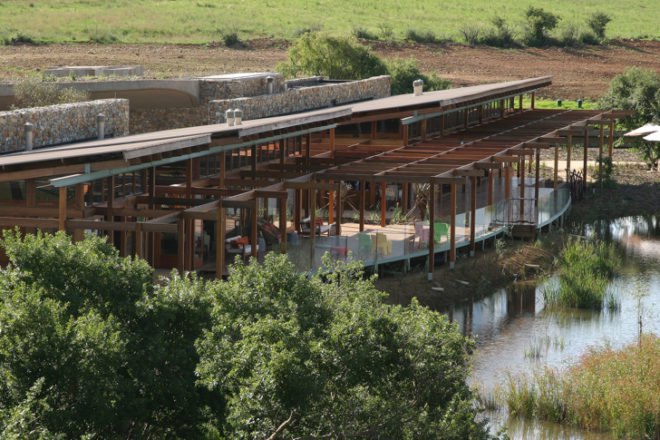 World Heritage Site, green design, sustainable architecture, Cradle of Humankind, South Africa, Activate Architects, rehabilitated landscapes, wetlands, environmental management, stormwater, veld, thermal mass, green roof, insulation
