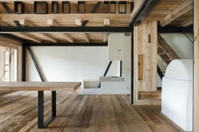 eco renovation, barn renovation, UNESCO world heritage site, EXiT architetti associati, restored barn, solar electric historic roof, green building, Italian Green building, historic green building,historic preservation,historic barn renovation,