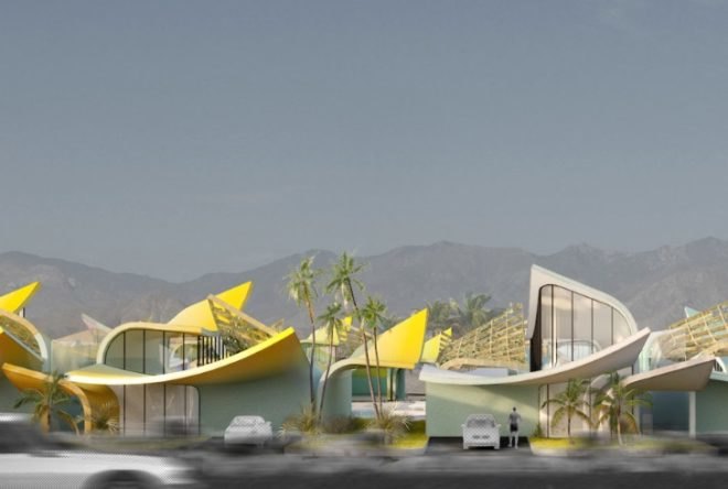 BOOM, eco community, palm springs, master planned community, green architecture