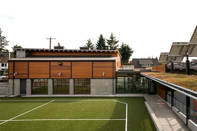 Bertschi Science Wing, Bertschi School, Living Building, Restorative Design Collective, KMD Architects, Eco school