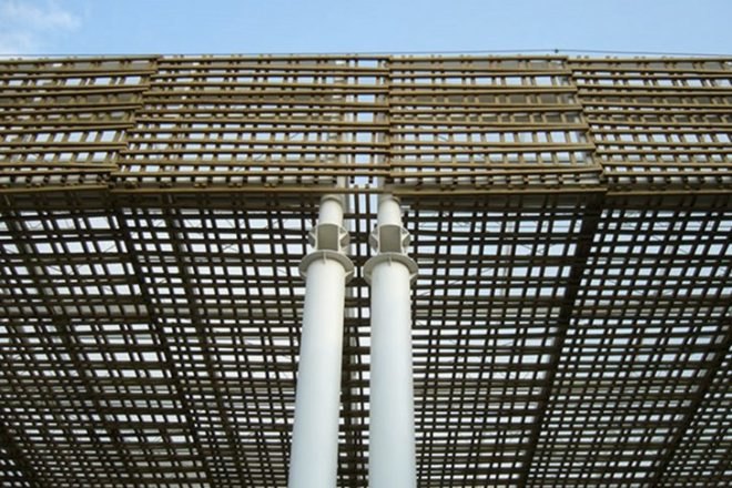 Biblioteca Pública de Villanueva, Villanueva Public Library, local materials, miguel torres arquiteco, sustainable architecture, green building, eco library