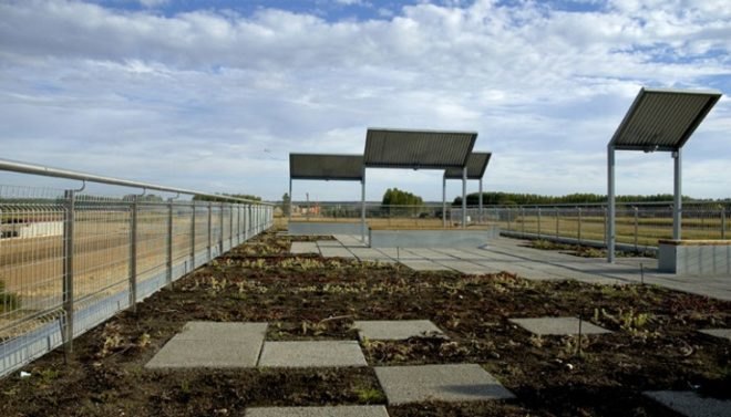“solar energy”, CSO Arquitectura, green design, pixel facade, roor top garden, solar shading, Spanish green builidng