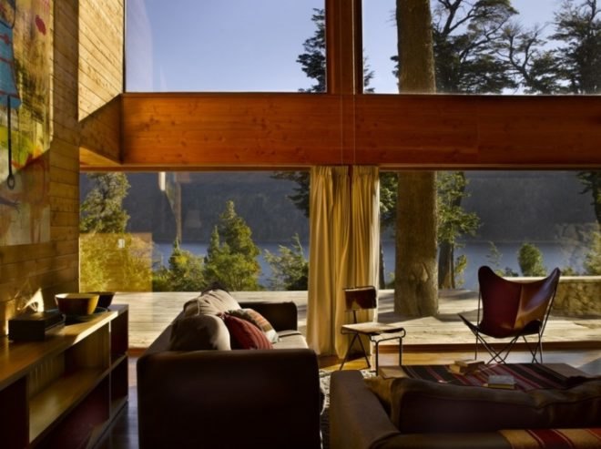 sustainable design, green design, argentina, green roof, studio ramos, sustainable building, local materials, Lake Gutiérrez green home