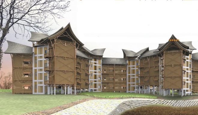 DAtE, design against the elements, disaster proof design, eco community, bamboo housing