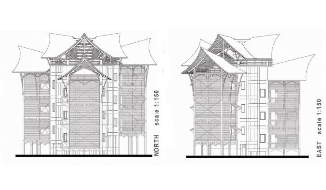 DAtE, design against the elements, disaster proof design, eco community, bamboo housing