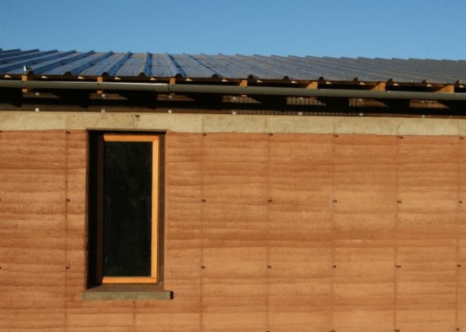 design build bluff, windcatcher house, rammed earth, off grid, university of colorado denver, navajo nation, student project
