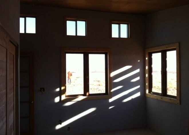design build bluff, windcatcher house, rammed earth, off grid, university of colorado denver, navajo nation, student project