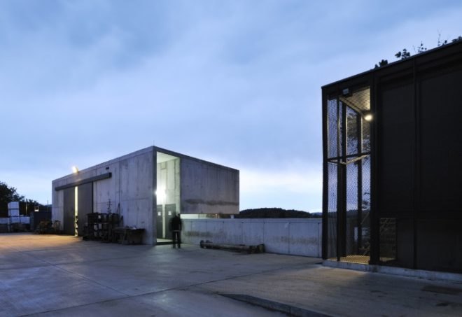 Metal Recycling Plant, concrete, metal, slovenia, recycling facility, Dekleva Gregoric Arkitekti