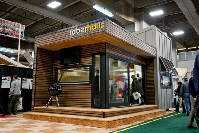 Faberhaus, faberhaus pavilion, faberca, off grid, prefab, prefab cabin,