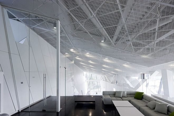 Giant Interactive, Shanghai green building, green roof, china green building, daylight, green corporate campus, eco campus, sustainable corporate campus, Morphosis Architecture,