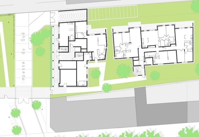 HQE Housing, paris, ade architectes, high performance envelope, sustainable development, eco housing