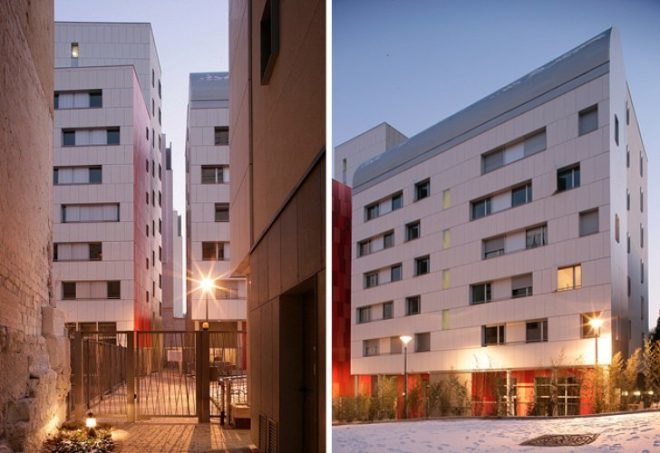 HQE Housing, paris, ade architectes, high performance envelope, sustainable development, eco housing