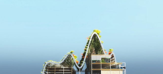 Kubota & Bachmann,Kaohsiung Port & Cruise Center, Kaohsiung architecture, green architecture, eco architecture, green design, sustainable design, kubota bachmann, green roof, vegetative carpet, planted roof, taiwan architecture