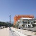 le cube orange, jakob + macfarlane, lyon, france, energy efficient building, perforated facade,