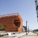 le cube orange, jakob + macfarlane, lyon, france, energy efficient building, perforated facade,