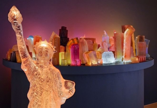 Liz Hickok, Jell-O Architecture, jello, eco art, temporary art, architecture, architectural models, sf, nyc