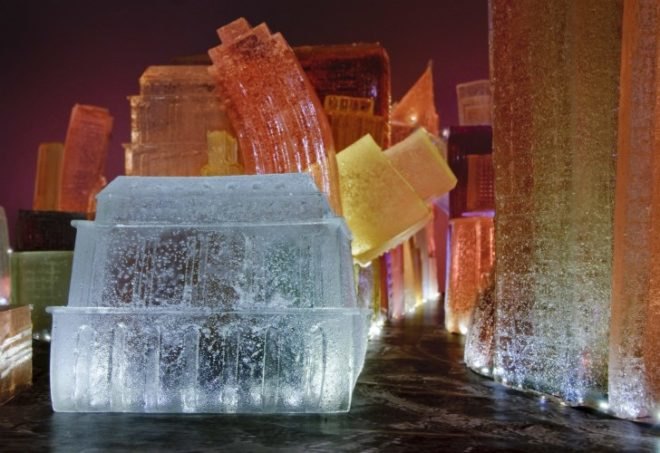 Liz Hickok, Jell-O Architecture, jello, eco art, temporary art, architecture, architectural models, sf, nyc