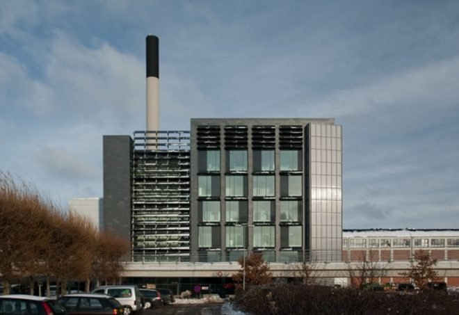 Low Energy Office Building, CF Moller, aarhus, denmark, energy architecture, solar power, building integrated solar panels, passive house