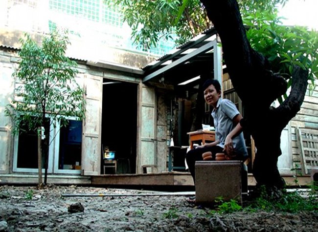 Pim Guesthouse, all(zone), bangkok, reclaimed wood, salvaged wood, recycled materials, thai sala