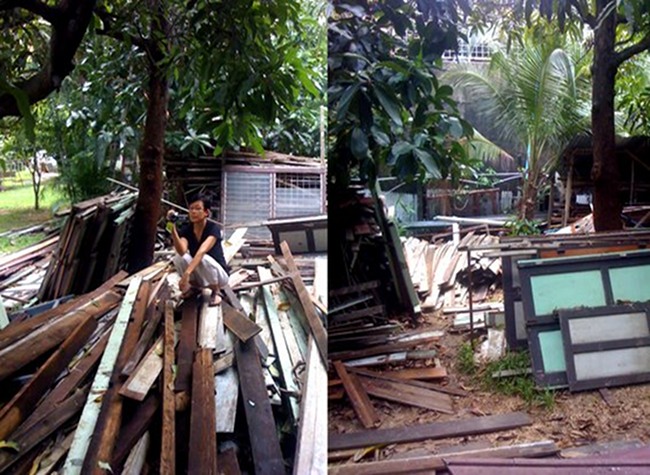 Pim Guesthouse, all(zone), bangkok, reclaimed wood, salvaged wood, recycled materials, thai sala