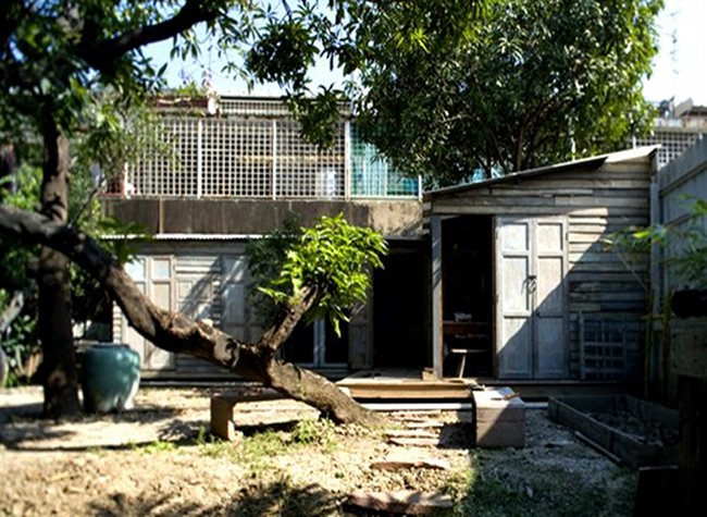 Pim Guesthouse, all(zone), bangkok, reclaimed wood, salvaged wood, recycled materials, thai sala