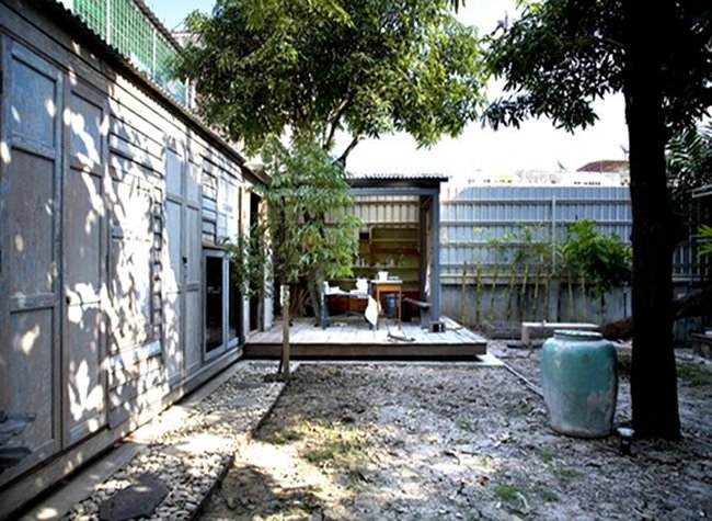 Pim Guesthouse, all(zone), bangkok, reclaimed wood, salvaged wood, recycled materials, thai sala