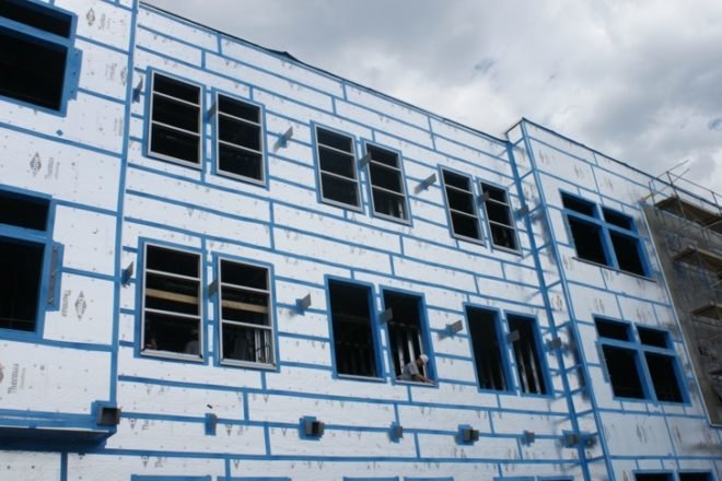 Northern Colorado green building, Fort Collins green building, spirae, abound, gengreen, van dyne, rocky mountain green building, LEED platinum, Colorado green building, colorado eco building, daylight shelves, RMi2, rocky mountain innosphere, envelope commissioning,