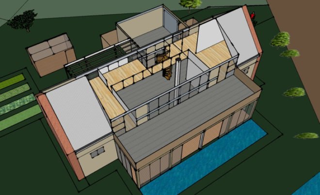 barnhouse, sustainable design, green architecture, western cape, south africa, Raymond Smith, passive cooling, passive heating, solar energy, wind energy, southeasterly winds, northfacing, hydrated lime, passive design