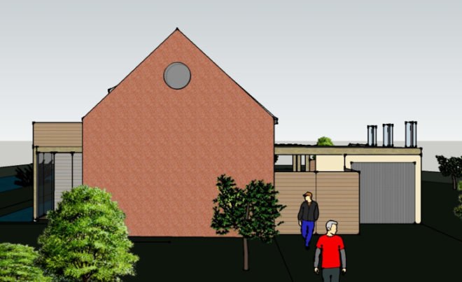 barnhouse, sustainable design, green architecture, western cape, south africa, Raymond Smith, passive cooling, passive heating, solar energy, wind energy, southeasterly winds, northfacing, hydrated lime, passive design