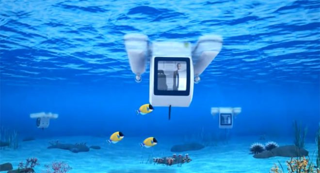 Roanhaje, Ego Submarine, Electric Submarine, Eco Submarine, Electric Submarine, Inhabitat, Underwater Transportation, Electric Transportation, Semi-Submarine, World's First Semi-Submarine