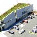BREEM Outstanding, British green building, green building breem, green roof, Grey water reclimation, net-zero energy, Stride Treglown, sustainavbel design, timber cassette frame, Welch green building, zero energy building