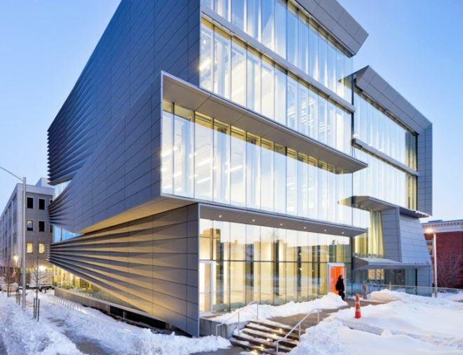 Green Creative arts center, LEED arts center, Brown university green building, LEED gold arts, Green Art collage, arts center daylight, green design eco arts center