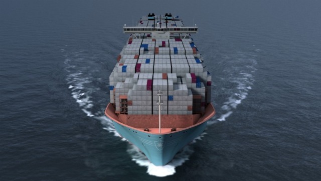 maersk, maersk shipping line, greenest container ship, triple-e ship, green shipping, maersk green ship