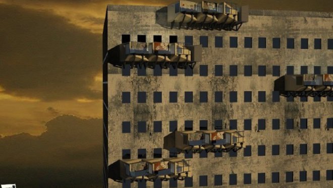 São Paulo, cargo collective, parasitic homes, sustainable homes, green homes, emergency shelters, parasitic architecture, eco architecture, green architecture, mike reyes, rise,