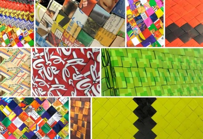 godoy lab, green furniture, snowjob chair, recycled candy wrapper designs, recycled materials, recycled furniture, handmade modern furniture, sustainable furniture, fsc certified wood