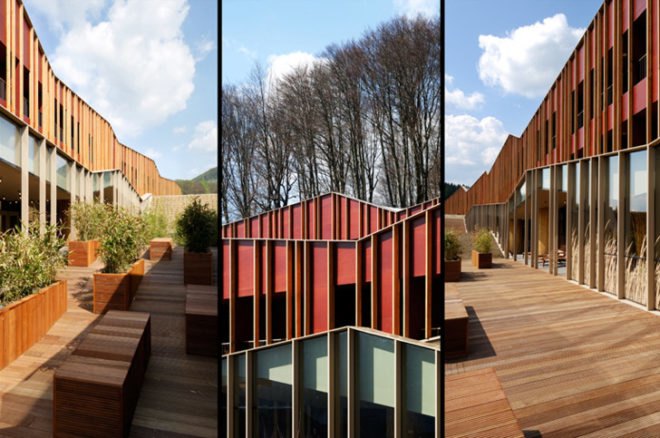 slovenia hotel, green hotel, green roof, green architecture, eco architecture, eco hotel, green design, eco design, enota, enota architects, sotelia, hotel sotelia, roof garden, wellness hotel sotelia