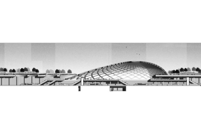 SOM, Tianjin, tianin High Speed Rail Station, high speed rail, green transportation, tianjin station, green design, eco design, sustainable design, green architecture, sustainable architecture, skidmore owings and merrill, tianjin architecture, green building