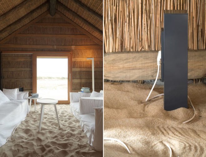 eco-retreat, Casa na Areia, Comporta, Grândola, Portugal, Aires Mateus, green renovation, green architecture, green building, eco renovation, sand floors, green retreats