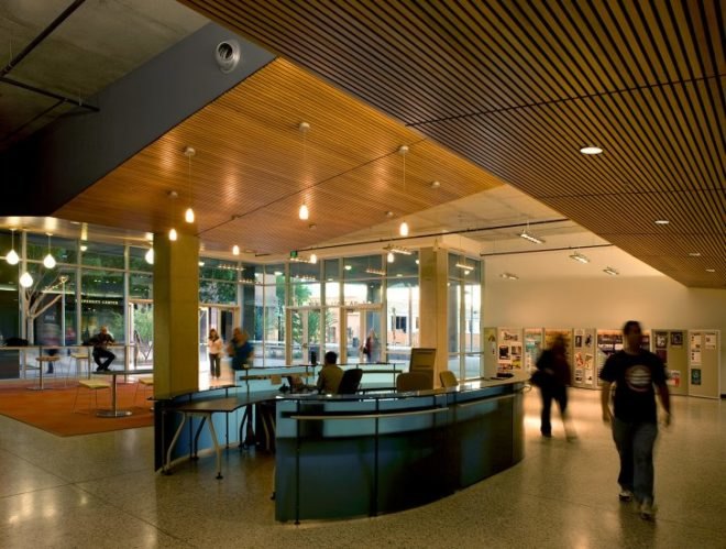 ASU Walter Cronkite School of Journalism, Ehrlich Architects, solar shading, desert architecture, phoenix, leed silver