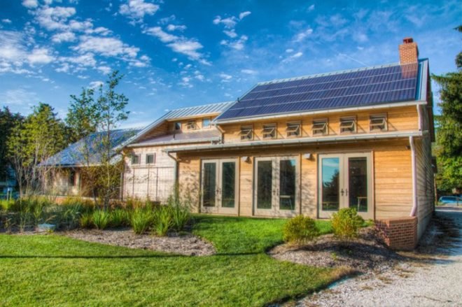 eco renovation, historic green preservation, bioswell, LED lighting, gshp, geothermal, natural cooling, net zero energy, zero energy addtion, green addtion, green historic renovation, eco historic, Quaker house renovation,