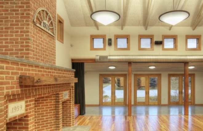 eco renovation, historic green preservation, bioswell, LED lighting, gshp, geothermal, natural cooling, net zero energy, zero energy addtion, green addtion, green historic renovation, eco historic, Quaker house renovation,