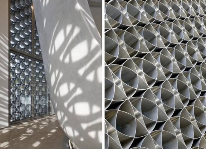 passive design, passive cooling, sustainable architecture, Foster and Partners, Morocco, Africa, Dome, earth tube, tadelakt, zellige, ceramic tiles, granite, limestone, energy efficiency