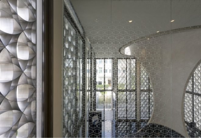 passive design, passive cooling, sustainable architecture, Foster and Partners, Morocco, Africa, Dome, earth tube, tadelakt, zellige, ceramic tiles, granite, limestone, energy efficiency
