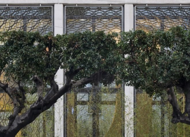 passive design, passive cooling, sustainable architecture, Foster and Partners, Morocco, Africa, Dome, earth tube, tadelakt, zellige, ceramic tiles, granite, limestone, energy efficiency