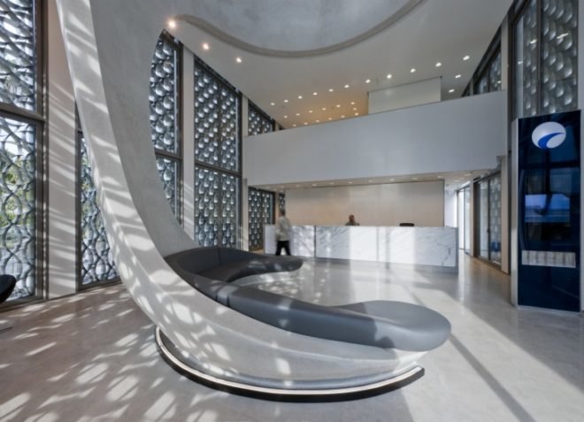 passive design, passive cooling, sustainable architecture, Foster and Partners, Morocco, Africa, Dome, earth tube, tadelakt, zellige, ceramic tiles, granite, limestone, energy efficiency