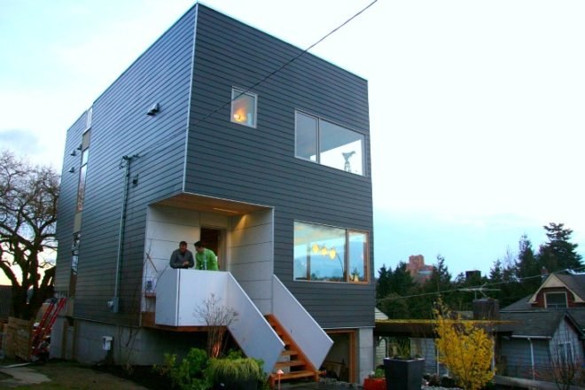 Greenfab, hybrid architecture, prefab housing, seattle, prefab, green building, sustainable architecture