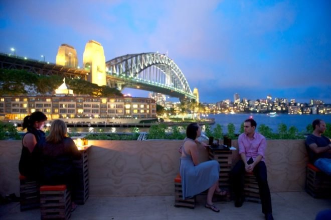 greenhouse, joost bakker, sydney, shipping containers, eco restaurant, pop up cafe, zero waste