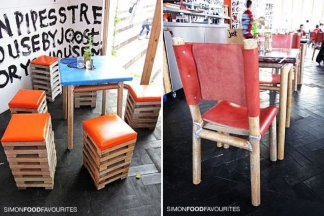 greenhouse, joost bakker, sydney, shipping containers, eco restaurant, pop up cafe, zero waste
